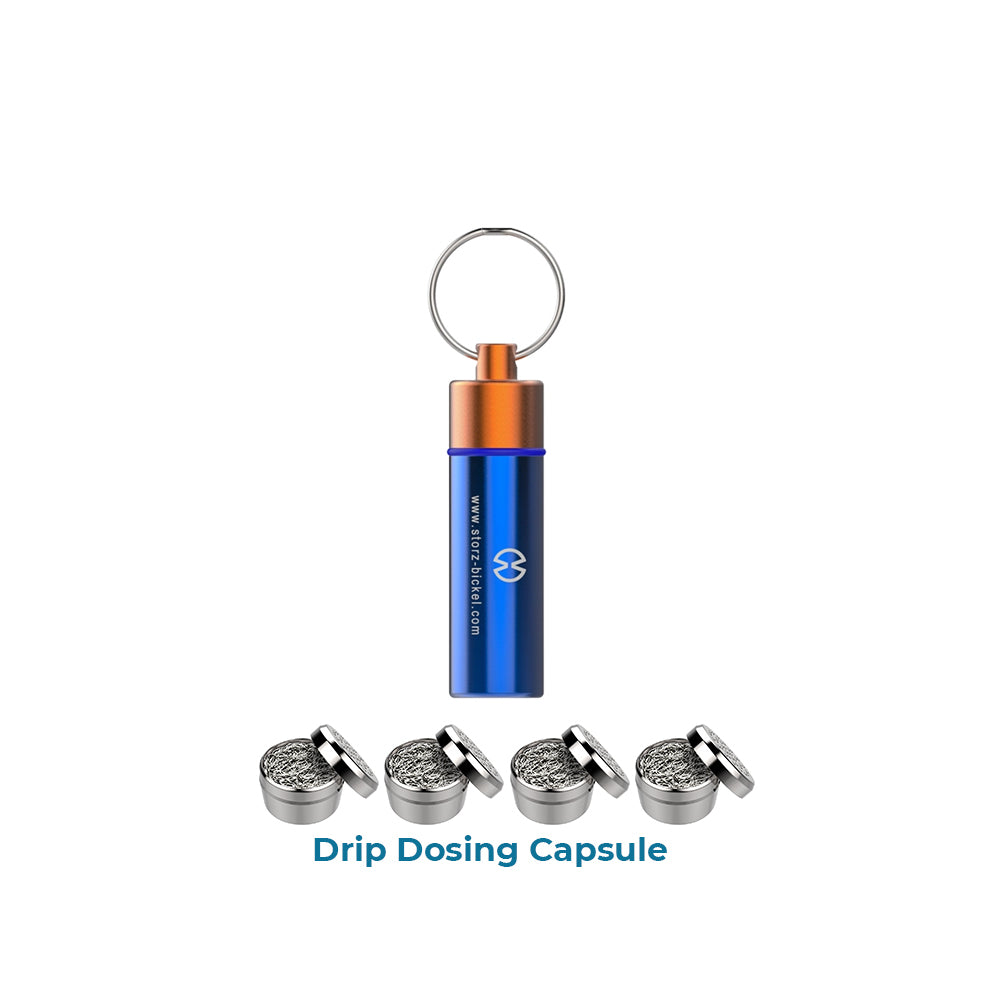 Storz & Bickel Capsule Caddy with Filling Pad | Drip | Key Chain | Dosing Capsules Holder